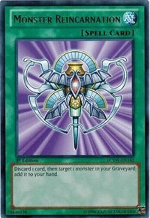 Monster Reincarnation (LCYW-EN142) - Legendary Collection 3: Yugi's World Unlimited