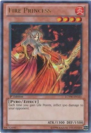 Fire Princess (LCYW-EN161) - Legendary Collection 3: Yugi's World Unlimited