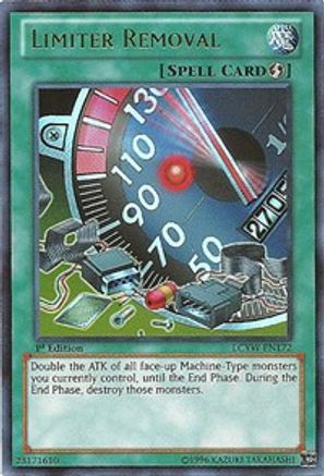 Limiter Removal (LCYW-EN172) - Legendary Collection 3: Yugi's World Unlimited