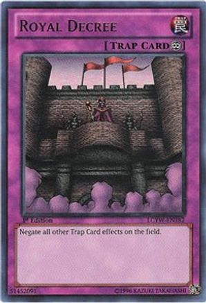 Royal Decree (LCYW-EN182) - Legendary Collection 3: Yugi's World Unlimited