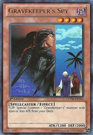 Gravekeeper's Spy (LCYW-EN183) - Legendary Collection 3: Yugi's World Unlimited