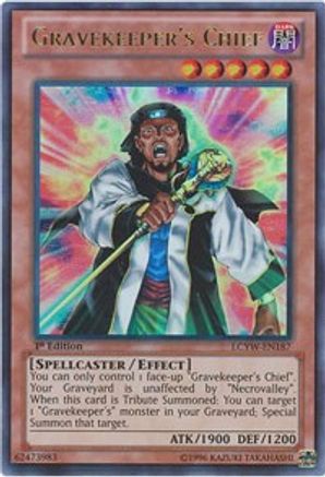 Gravekeeper's Chief (LCYW-EN187) - Legendary Collection 3: Yugi's World Unlimited
