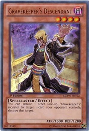 Gravekeeper's Descendant (LCYW-EN192) - Legendary Collection 3: Yugi's World Unlimited