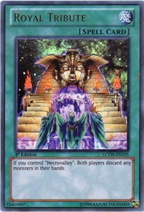 Royal Tribute (LCYW-EN195) - Legendary Collection 3: Yugi's World Unlimited