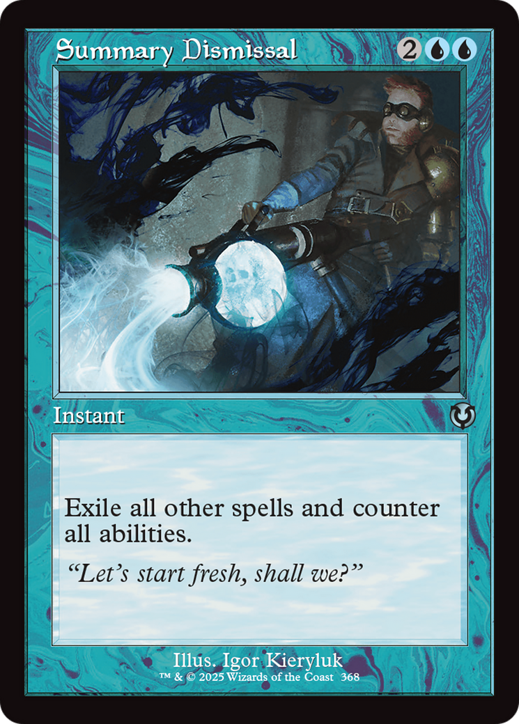 Summary Dismissal (Retro Frame) [Innistrad Remastered] | The CG Realm