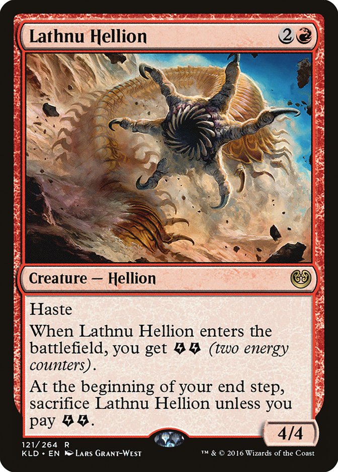 Lathnu Hellion [Kaladesh] | The CG Realm