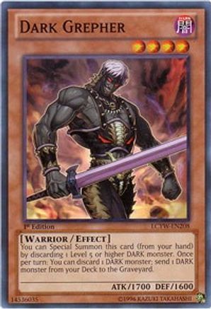 Dark Grepher (LCYW-EN208) - Legendary Collection 3: Yugi's World Unlimited