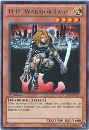 D.D. Warrior Lady (LCYW-EN215) - Legendary Collection 3: Yugi's World Unlimited