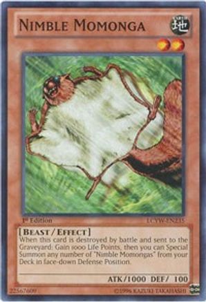 Nimble Momonga (LCYW-EN235) - Legendary Collection 3: Yugi's World Unlimited