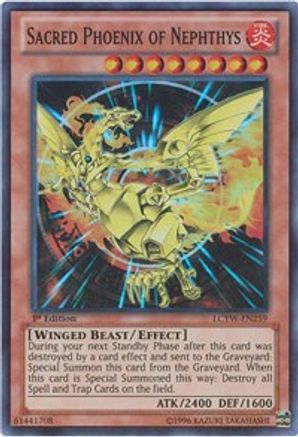 Sacred Phoenix of Nephthys (LCYW-EN259) - Legendary Collection 3: Yugi's World Unlimited