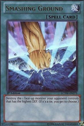 Smashing Ground (LCYW-EN275) - Legendary Collection 3: Yugi's World Unlimited
