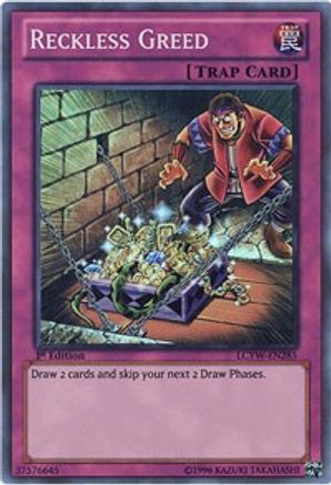 Reckless Greed (LCYW-EN285) - Legendary Collection 3: Yugi's World Unlimited