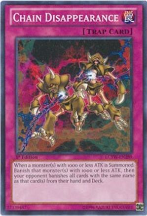 Chain Disappearance (LCYW-EN289) - Legendary Collection 3: Yugi's World Unlimited