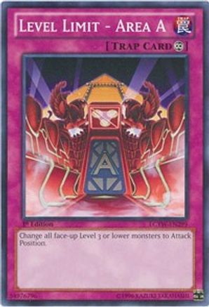 Level Limit - Area A (LCYW-EN299) - Legendary Collection 3: Yugi's World Unlimited