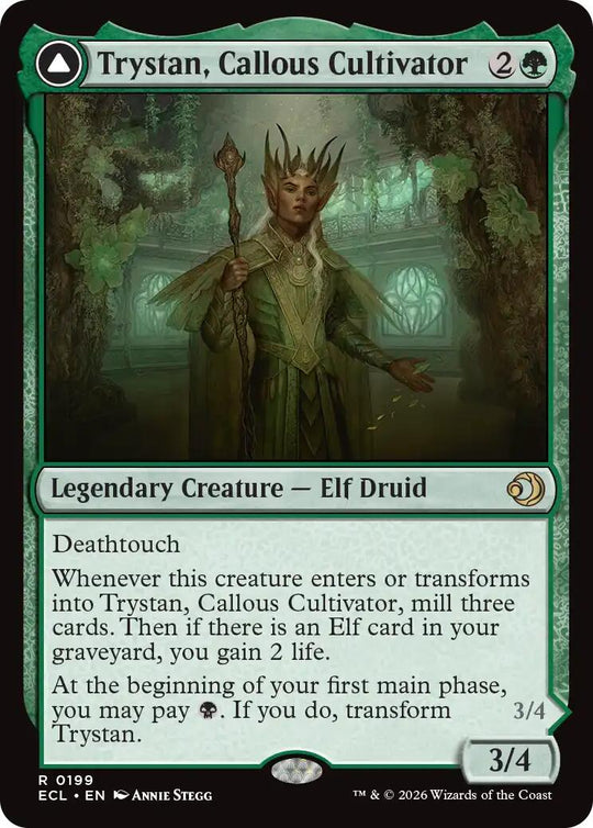 Trystan, Callous Cultivator (ECL-199) - Lorwyn Eclipsed