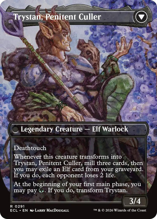 Trystan, Callous Cultivator (Borderless) (ECL-291) - Lorwyn Eclipsed