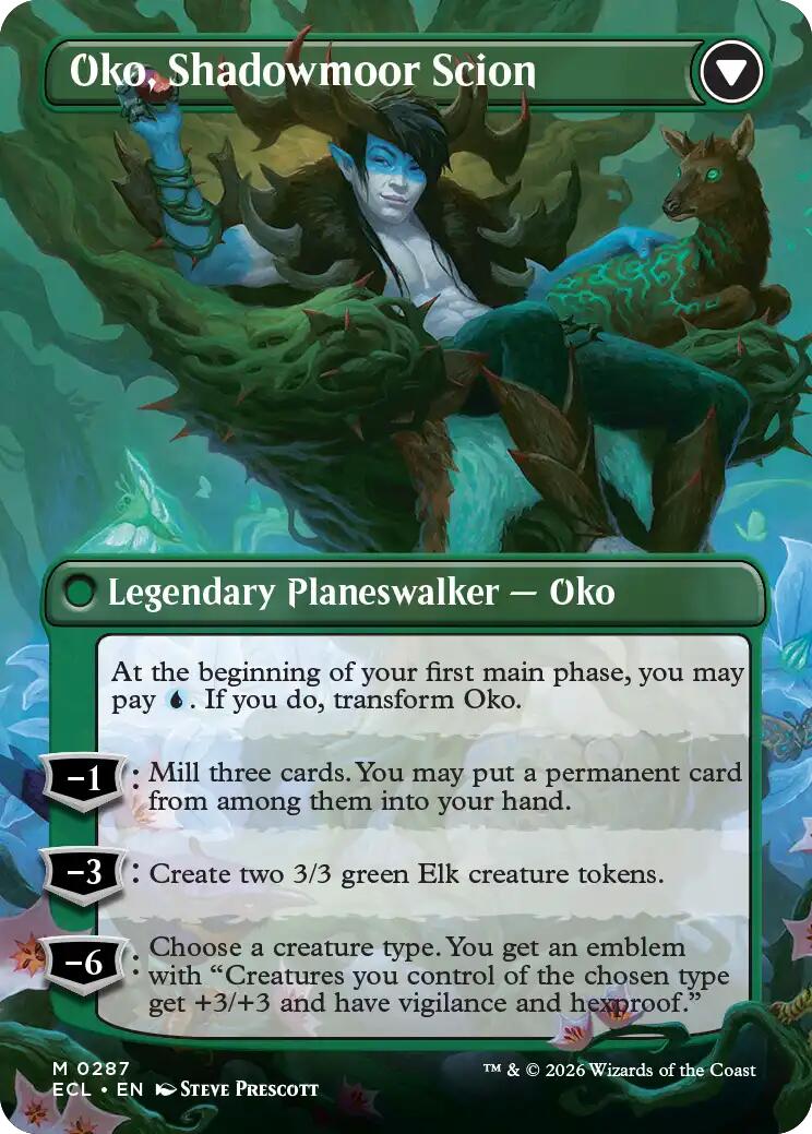 Oko, Lorwyn Liege (Borderless) (ECL-287) - Lorwyn Eclipsed