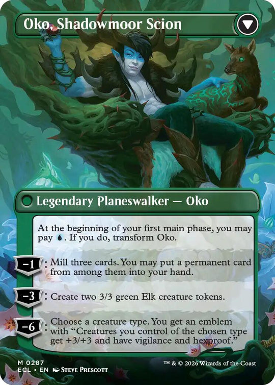 Oko, Lorwyn Liege (Borderless) (ECL-287) - Lorwyn Eclipsed