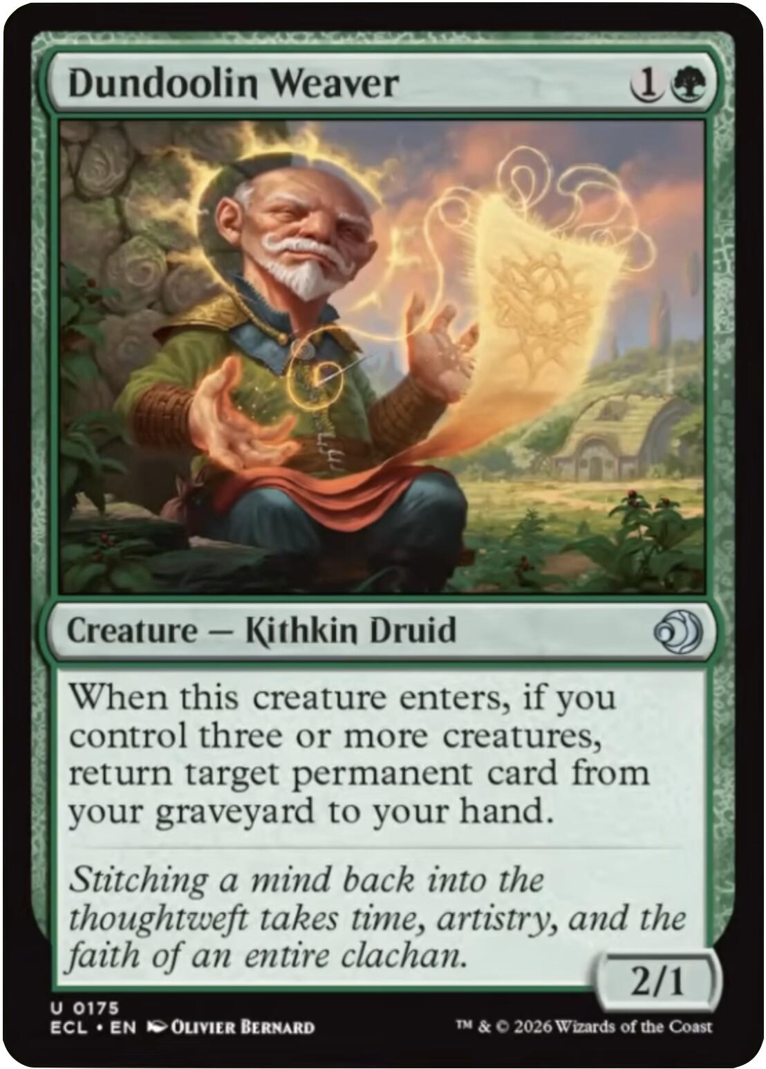 Dundoolin Weaver [Lorwyn Eclipsed] | The CG Realm