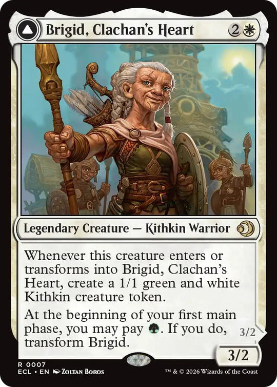 Brigid, Clachan's Heart (ECL-007) - Lorwyn Eclipsed