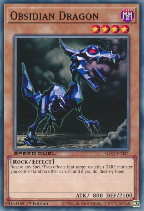 Obsidian Dragon [SGX3-ENI11] Common | The CG Realm