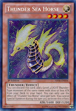 Thunder Sea Horse (ABYR-EN098) - Abyss Rising Unlimited