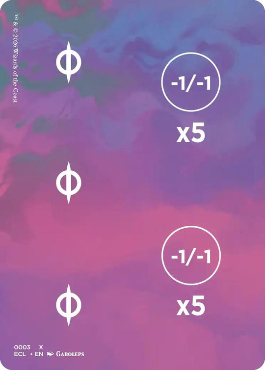 Punch Card Token (ECL-003) - Lorwyn Eclipsed