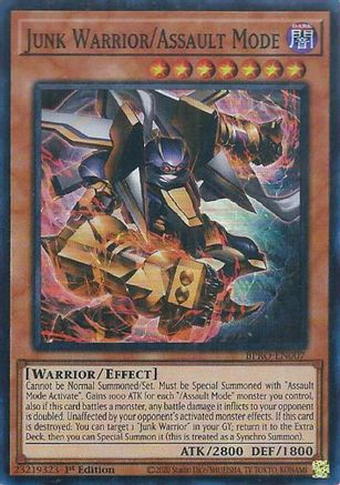 Junk Warrior/Assault Mode (BPRO-EN007) - Burst Protocol 1st Edition