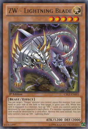ZW - Lightning Blade (CBLZ-EN005) - Cosmo Blazer Unlimited