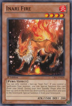 Inari Fire (CBLZ-EN038) - Cosmo Blazer Unlimited