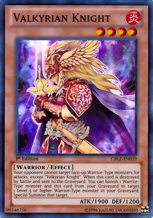 Valkyrian Knight (CBLZ-EN039) - Cosmo Blazer Unlimited