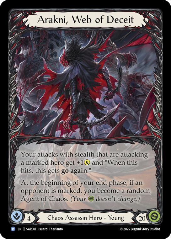 Arakni, Web of Deceit (Extended Art) [SAR001] (GEM Pack 2) | The CG Realm