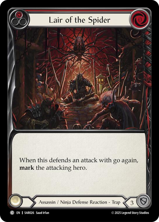 Lair of the Spider [SAR026] (GEM Pack 2) | The CG Realm