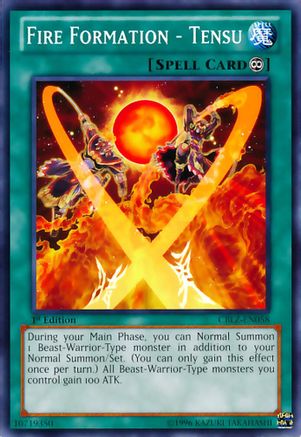 Fire Formation - Tensu (CBLZ-EN058) - Cosmo Blazer Unlimited