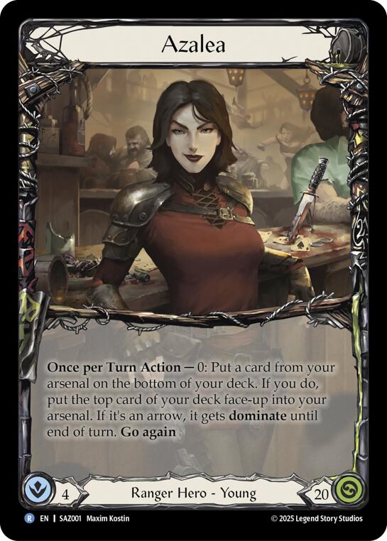 Azalea (Extended Art) [SAZ001] (GEM Pack 2) | The CG Realm