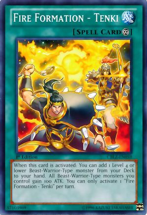 Fire Formation - Tenki (CBLZ-EN059) - Cosmo Blazer Unlimited
