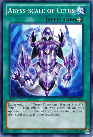 Abyss-scale of Cetus (CBLZ-EN061) - Cosmo Blazer Unlimited