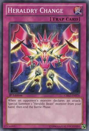 Heraldry Change (CBLZ-EN070) - Cosmo Blazer Unlimited