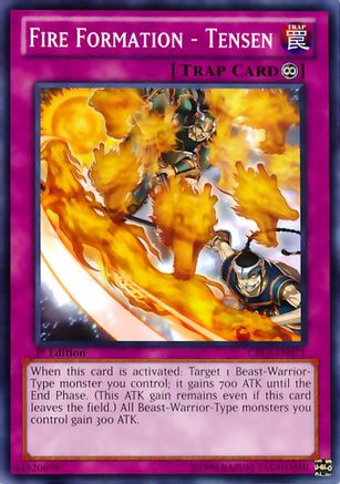 Fire Formation - Tensen (CBLZ-EN071) - Cosmo Blazer Unlimited