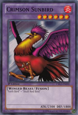 Crimson Sunbird (CBLZ-EN090) - Cosmo Blazer Unlimited