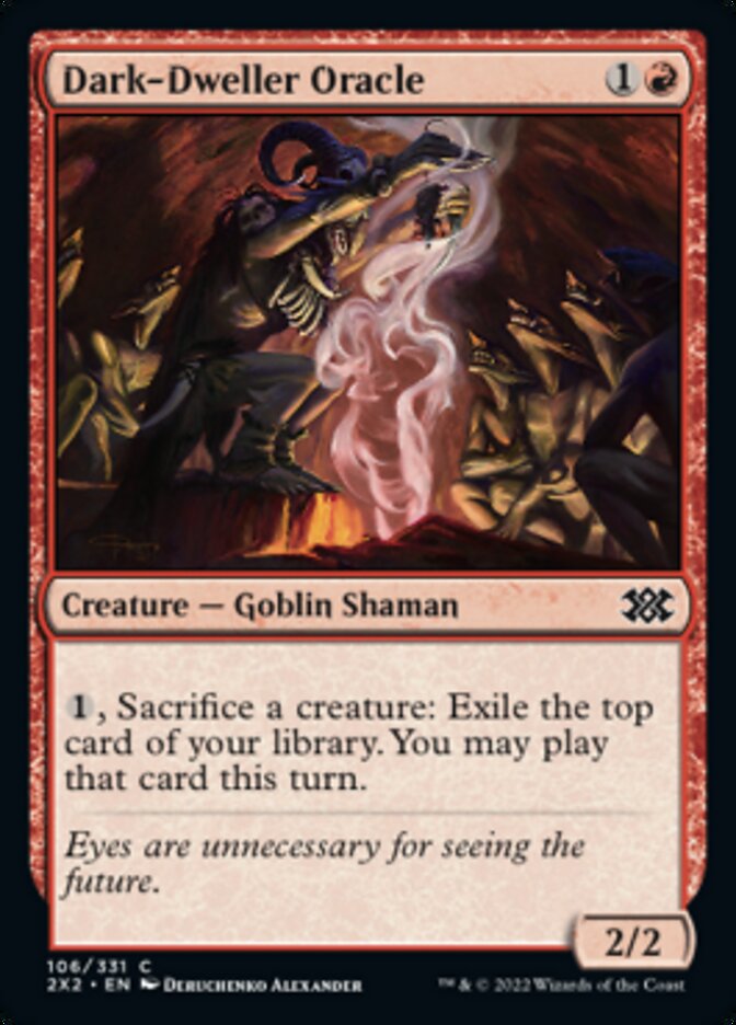 Dark-Dweller Oracle [Double Masters 2022] | The CG Realm