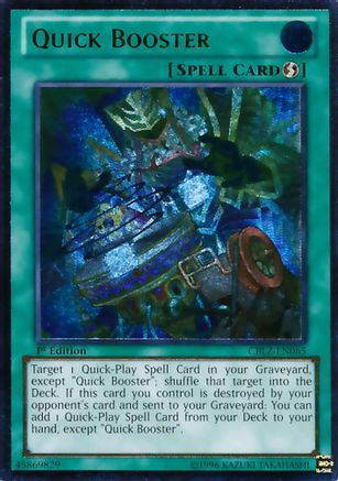 Quick Booster (UTR) (CBLZ-EN065) - Cosmo Blazer Unlimited