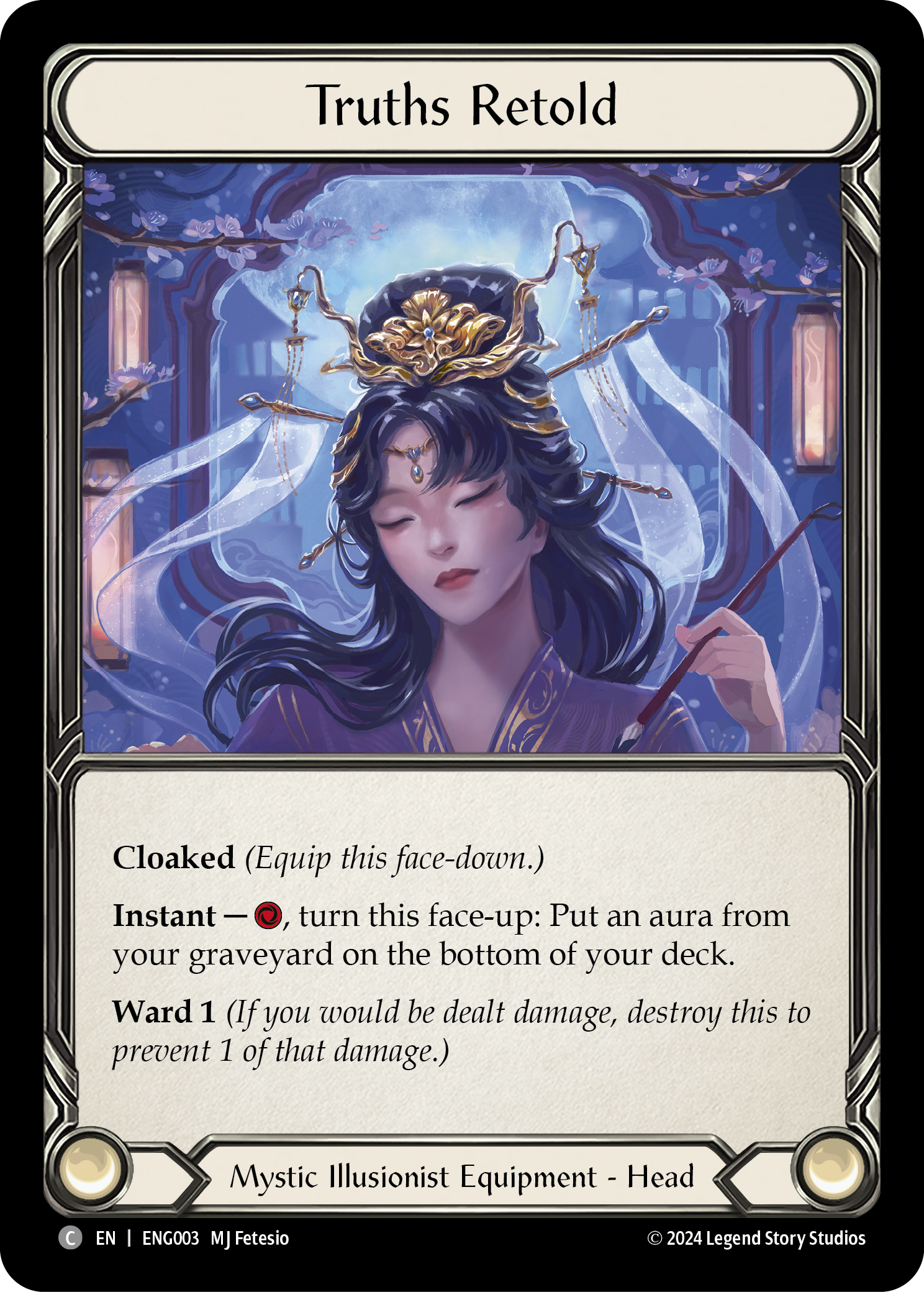 Truths Retold [ENG003] (Part the Mistveil Enigma Blitz Deck) | The CG Realm