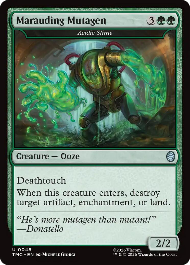 Marauding Mutagen - Acidic Slime [Teenage Mutant Ninja Turtles Commander] | The CG Realm