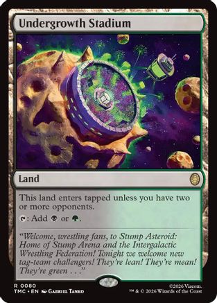 Undergrowth Stadium (TMC-080) - Commander: Teenage Mutant Ninja Turtles