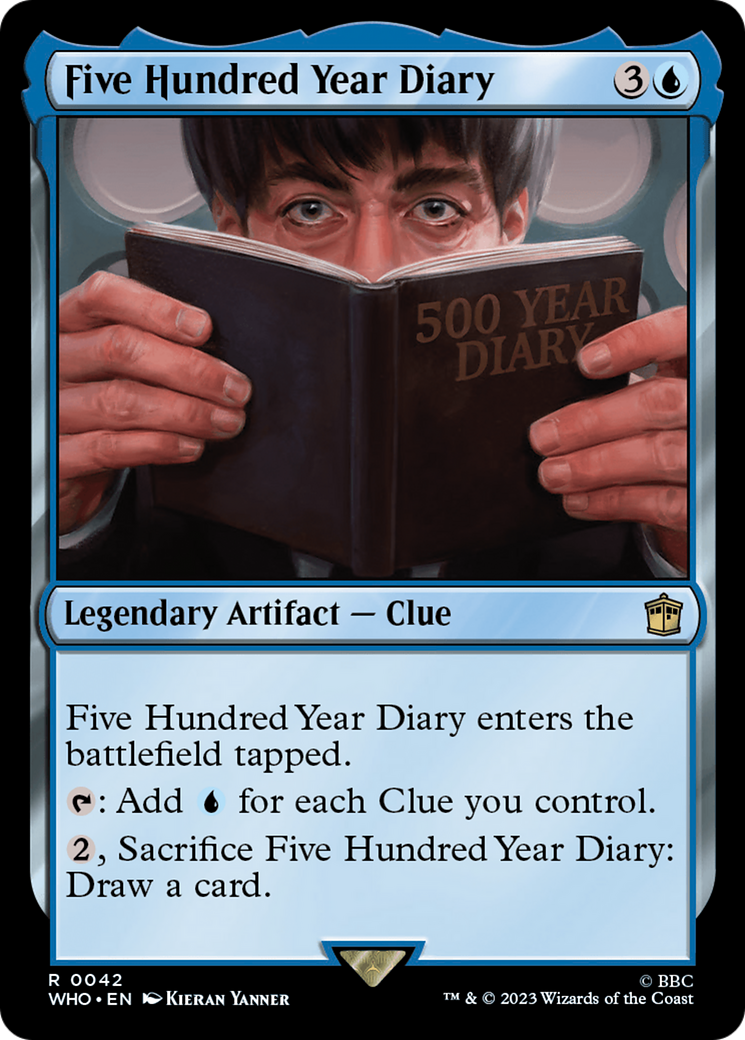 Five Hundred Year Diary [Doctor Who] | The CG Realm