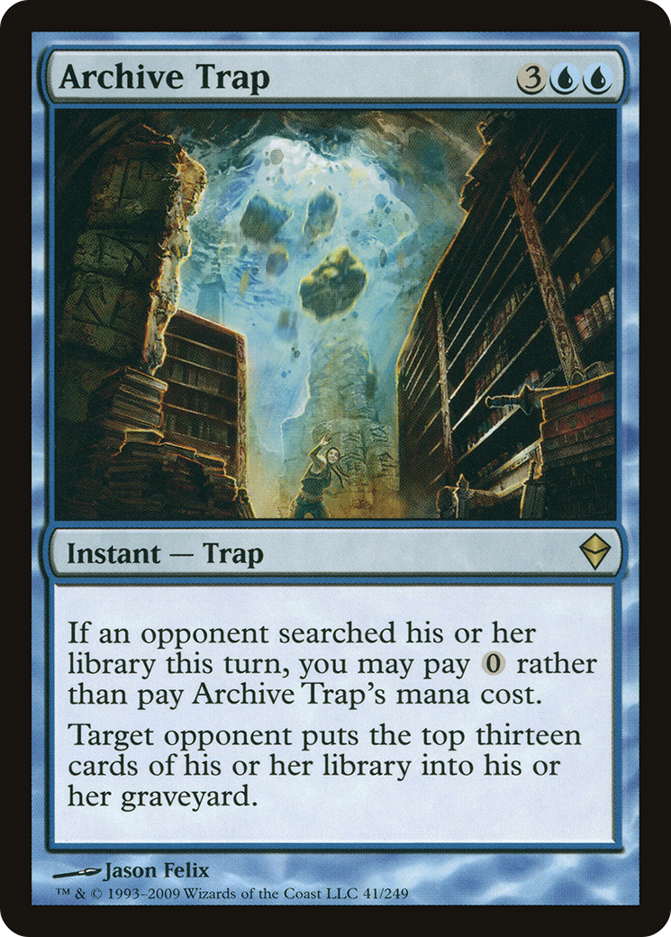 Archive Trap (ZEN-041) - Zendikar