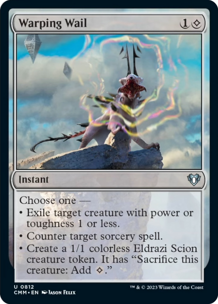 Warping Wail [Commander Masters] | The CG Realm