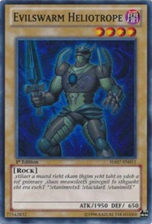 Evilswarm Heliotrope (HA07-EN011) - Hidden Arsenal 7: Knight of Stars Unlimited
