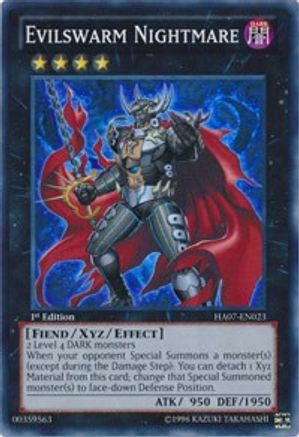 Evilswarm Nightmare (HA07-EN023) - Hidden Arsenal 7: Knight of Stars Unlimited